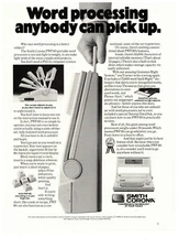 Smith Corona Word Processor Anyone Can Pick Up Vintage 1990 Print Ad
