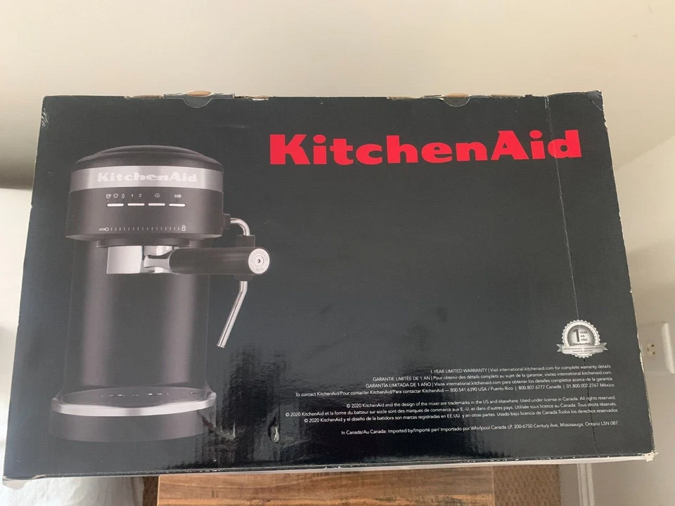 Máquina Expresso Semiautomática KitchenAid | ¡NUEVA! | KES6403BM | Envío rápido Foto 3 de 3