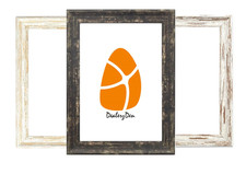 Shabby Chic Distressed Wood Effect PICTURE POSTER PHOTO FRAME SIZES A4 A3 A2 A1