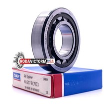 SKF GERMANY NU207 ECP C3 CYLINDRICAL ROLLER BEARING 35x72x17mm
