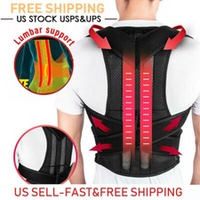 Posture Corrector Back Support Shoulder Brace Belt for Men Women Adjustable 