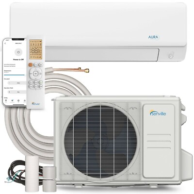 24000 BTU Ductless AC Mini Split Air Conditioner and Heat Pump 21.5 SEER