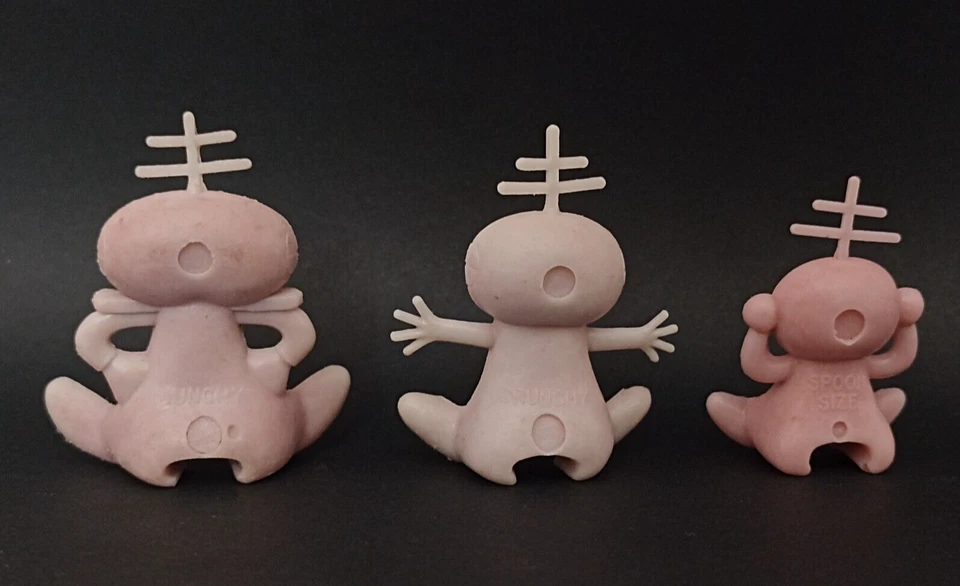 Vtg 60s NABISCO Full Set SPOON MUNCHY CRUNCHY Cereal Premium Alien Rare! PK-98 - Image 2 of 4