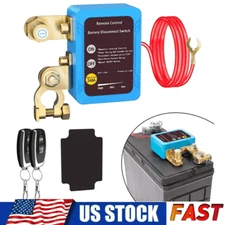Car Battery Switch Disconnect Power Kill Master Isolator Cut Off Remote Control