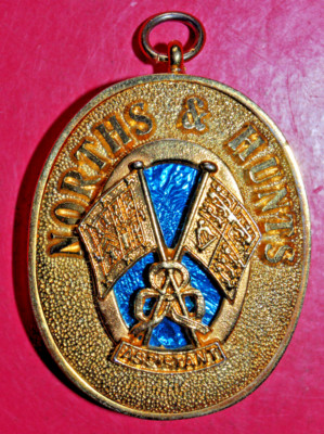 Northamptonshire Past Provincial Assistant Grand Standard Bearer Halsband Schmuck
