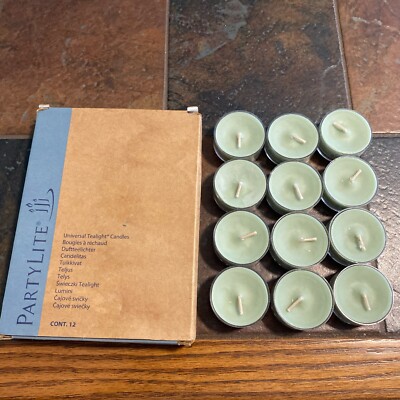 PartyLite Zen Thyme Tea lights Discontinued