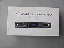 USB Hub For Tesla Model 3/Y Docking Station Center Console Chord Organizer