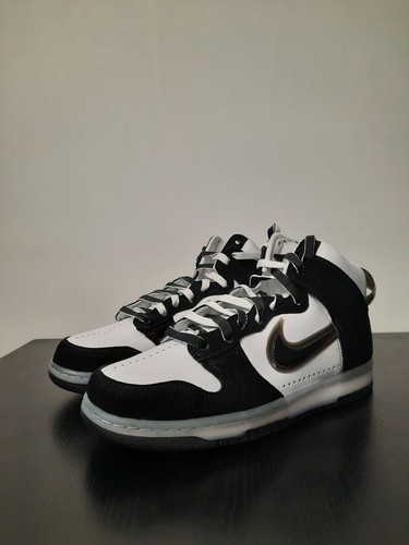 dunk high slam jam clear white