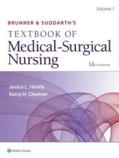 Brunner & Suddarth's Textbook of Medical-Surgical Nursing - VERY GOOD