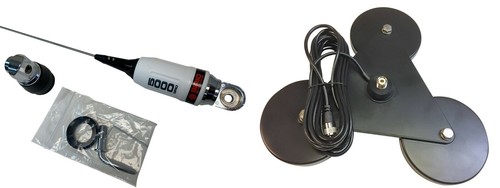 Sirio Performer 5000 10M/CB Antenna With Triplex Mag Mount Kit - Various Colors - Picture 10 of 12