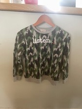 Pine tree boys sweatshirt size 10 Peek brand
