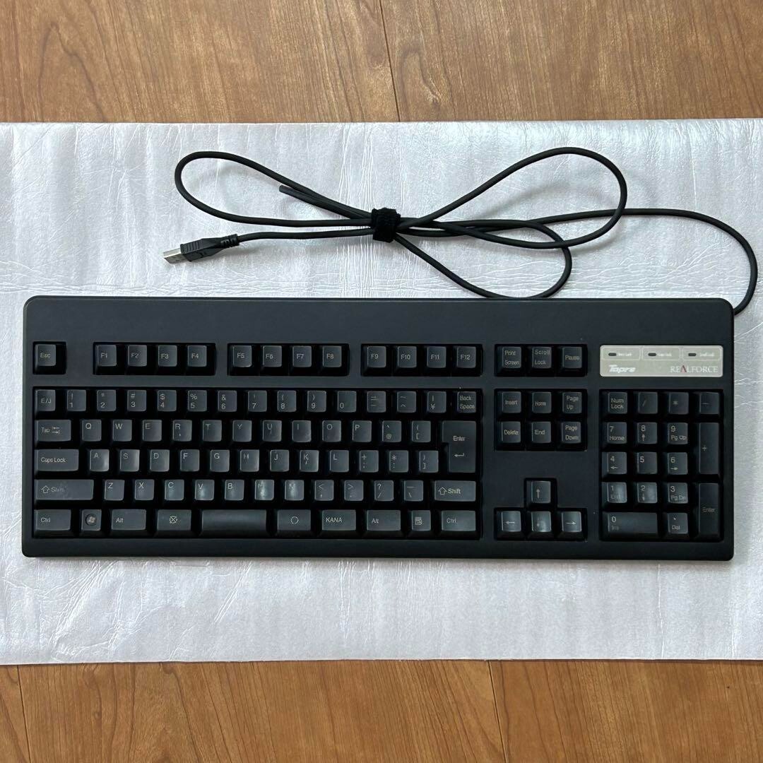 Topre Realforce 108UBK Wired USB Keyboard Japanese JIS Topre Realforce 108UBK Wired USB Keyboard Japanese JIS