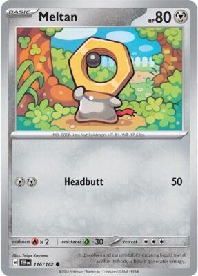 Pokemon Meltan (116/224) Temporal Forces LP