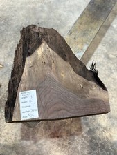 Black Walnut Slab 2221, live edge slab, unfinished, free shipping