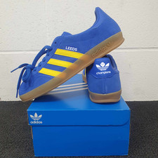 Adidas Custom Gazelle Trainers - Leeds United Champions Inspired