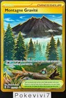 Carte Pokemon MONTAGNE GRAVITE 250/191 GOLD EV8 Ecarlate et Violet SSP FR NEUF