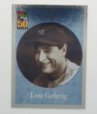 2001 Topps Before There Was Topps Lou Gehrig #BT1, HoF