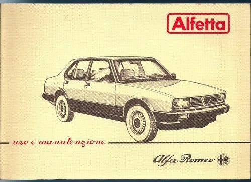 Manuali di assistenza e riparazione Alfetta per l'auto