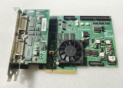 Active Silicon FireBird CL PCIE AS-FBD-2XCLM-2PE8 Quad Capture Card v2.0 Camera