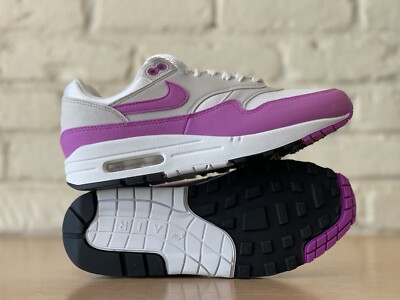 Nike Air Max 1 Fuchsia Dream Purple White Grey DZ2628-001 Women Size 9 Running