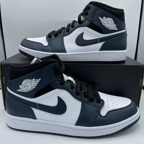 New Nike Air Jordan 1 Mid Armory Navy 