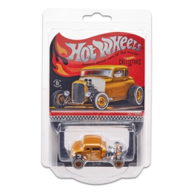 ホットウィール RLC ‘32 FORD フォード RED LINE CLUB Hot Wheels Red Line Club Ford '32 1:64 Diecast Car - Gold for sale