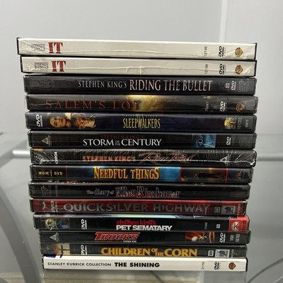 Stephen King DVD Lot IT Children Of The Corn Storm of The Century NEW