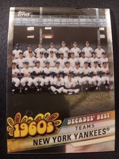 2020 Topps Chrome Decade's Best 1960s New York Yankees #DBC-22