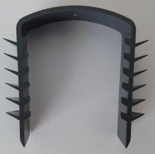 THE ORIGINAL FENCE NOISE STOPPERS (BAG of 12) *GREY* - STOPS RATTLING