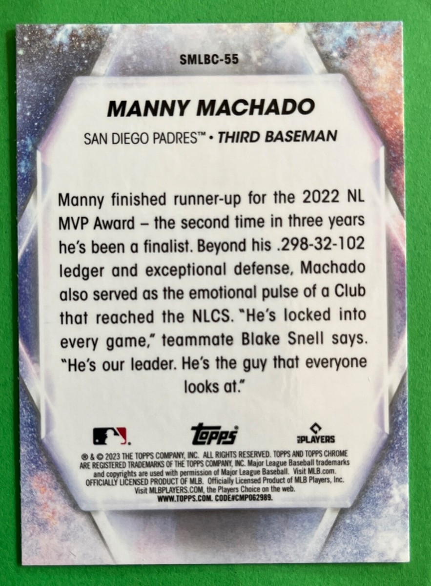 Manny Machado 2023 Topps Series 2 STARS OF MLB CHROME Manny Machado 2023 Topps Series 2 STARS OF MLB CHROME