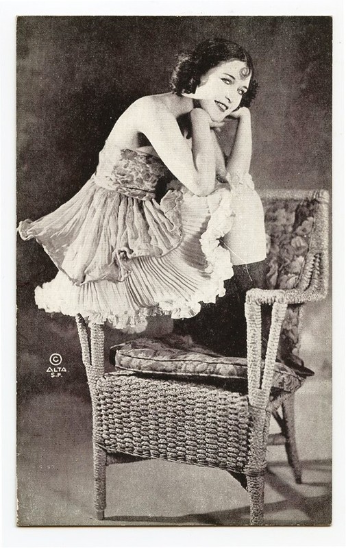1920s Pre Code Movie Comedies MACK SENNETT Bathing Beauty photo arcade card