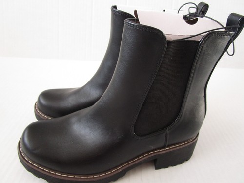 Universal Thread Womens 6-M Celina Chelsea Boots with Memory Foam Insole Black - Picture 5 of 9