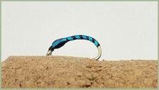 Crisp Packet Buzzer, 12 Pack BARBLESS Blue Crisp Buzzers, Choice of Size, 10/12