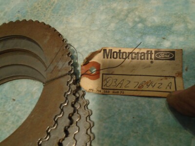 Ford OEM D3AZ-7B442-A Clutch Plate D3AZ7B442A 3 each | eBay