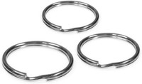 20 X SchlüSselringe Edelstahl 10 X 30Mm Und 10 X 24 Mm Aussen