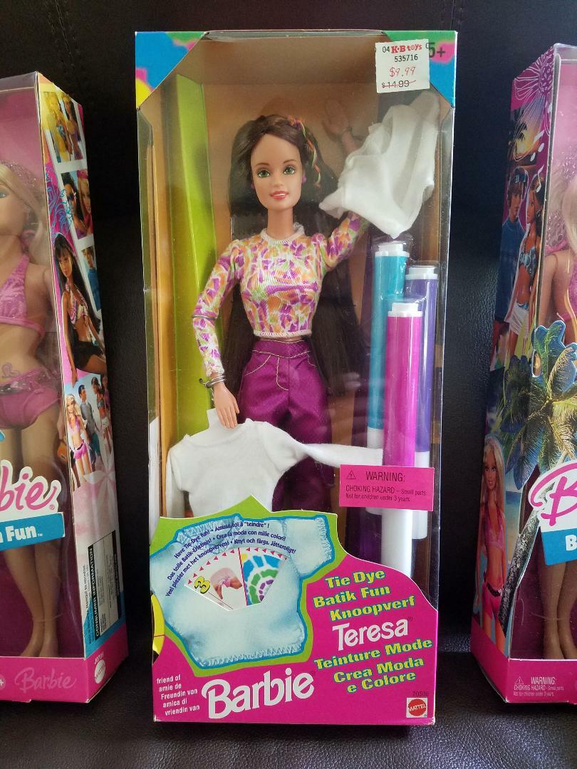 tie dye barbie