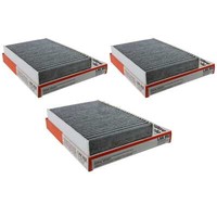 3X Mahle / Knecht Innenraumfilter Innenraumluft Pollenfilter LAK 852