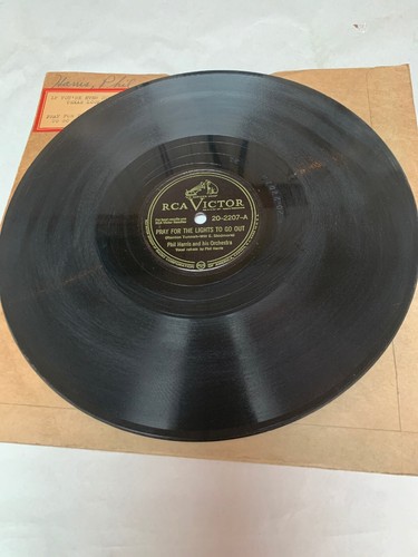 Phil Harris Pray For The Lights To Go Out RCA Victor 78RPM 10 Vinyl EBay