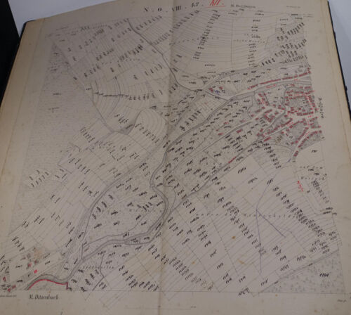Kartenwerk Flurkarten Kataster Deggingen um 1912 (aufgenommen 1823-1827) - Bild 1 von 5