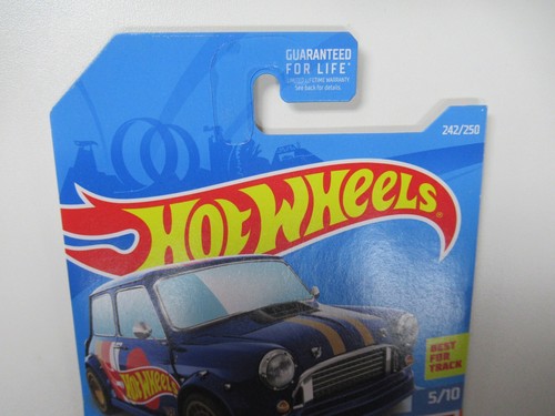 2019 Hot Wheels Super Treasure Hunt Blue Morris Mini - Picture 2 of 7