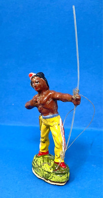 Figur Masse Indianer auf Sockel ALT /P5.12/13