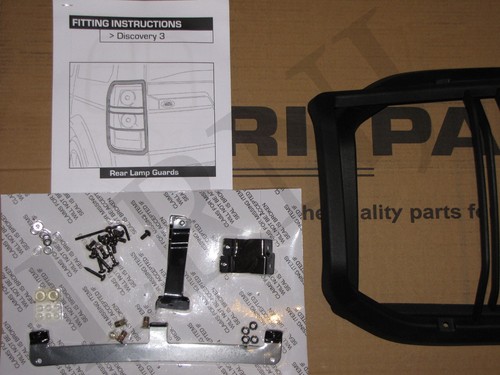 LAND ROVER LR3 / DISCOVERY 3 REAR LIGHT GUARDS - PAIR NEW UK PART# VUB501380 - Picture 4 of 11