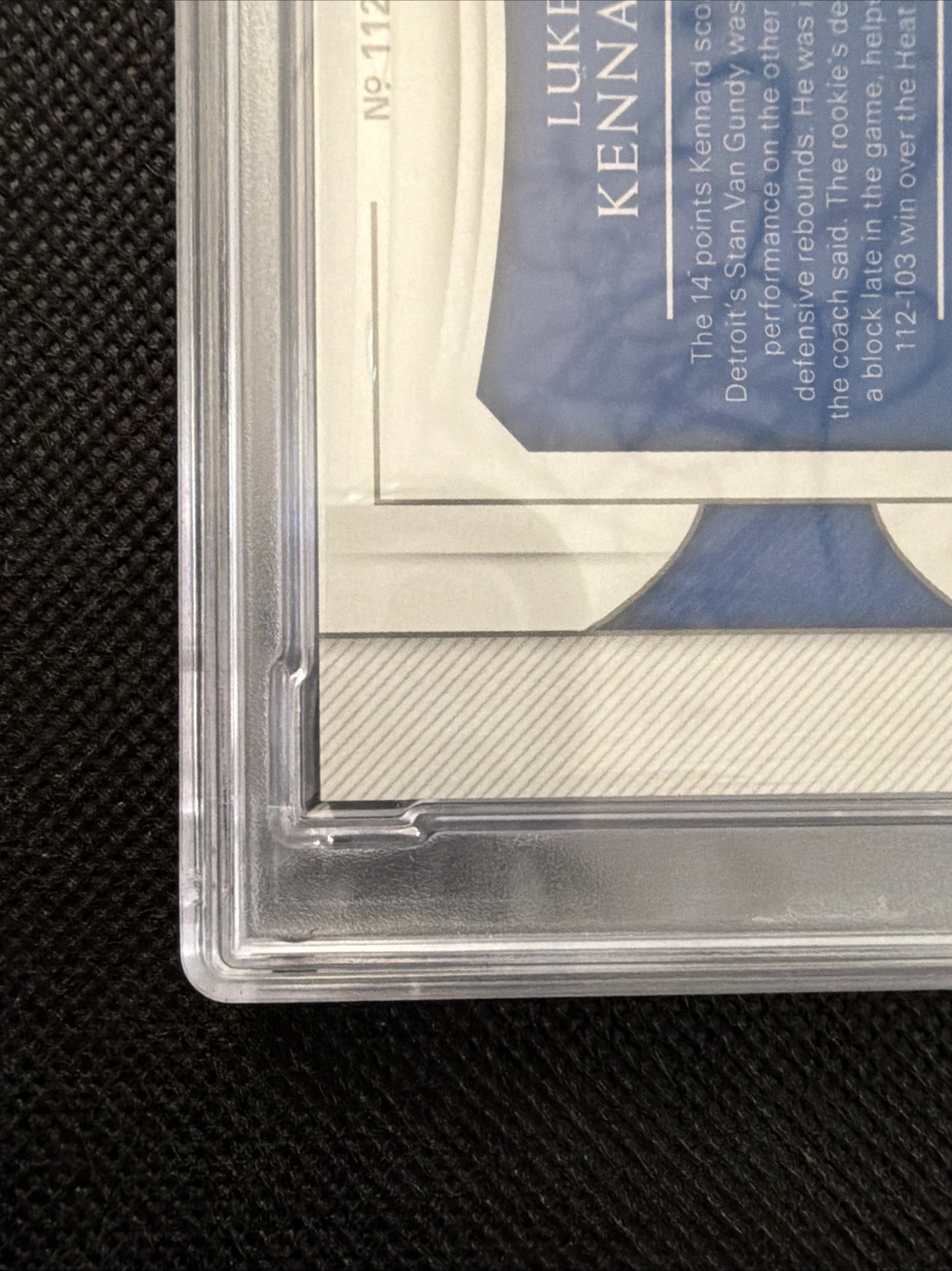 Luke Kennard Rookie Patch Auto Bronze RPA /25 - 2017 National Treasures - PSA 9 view 17
