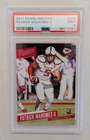 PATRICK MAHOMES 2017 PANINI PRESTIGE #232 ROOKIE PSA 9 MINT RC CHIEFS MVP SP