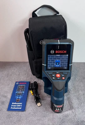 Very Clean - Bosch D-TECT 200 C Professional Wall Scanner (No Charger) - Image 1 of 4