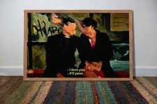 Before Sunrise 1995 Romantic Movie Scene Art Poster