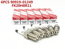 6 Pack Oem Genuine Spark Plug Denso 90919-01249 Lexus Gs350 Is250 Ls460 Isf