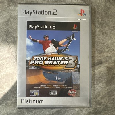 Tony Hawk's Pro Skater 3 Platinum Sony PlayStation 2 PS2 mit Handbuch