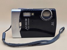 Olympus Stylus 850 SW Digital Camera 8.MP - Black Tested With SD Card Battery