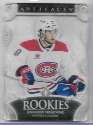 JOSHUA ROY 24-25 UD ART. PLEXI ROOK. ACETATE SP INSERT RC/1/60/CANADIENS